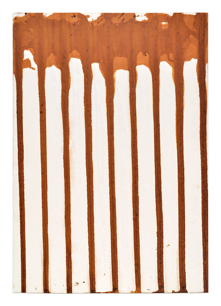 Empreinte de tôle ondulée