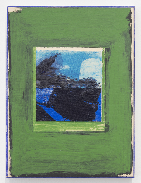 Untitled Panel (Green/Blue)