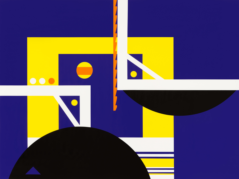 Problématique géométrique n°5, 1975