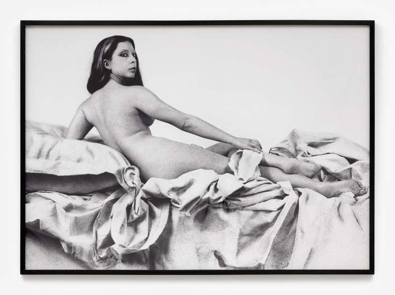 ORLAN en Grande Odalisque d'Ingres