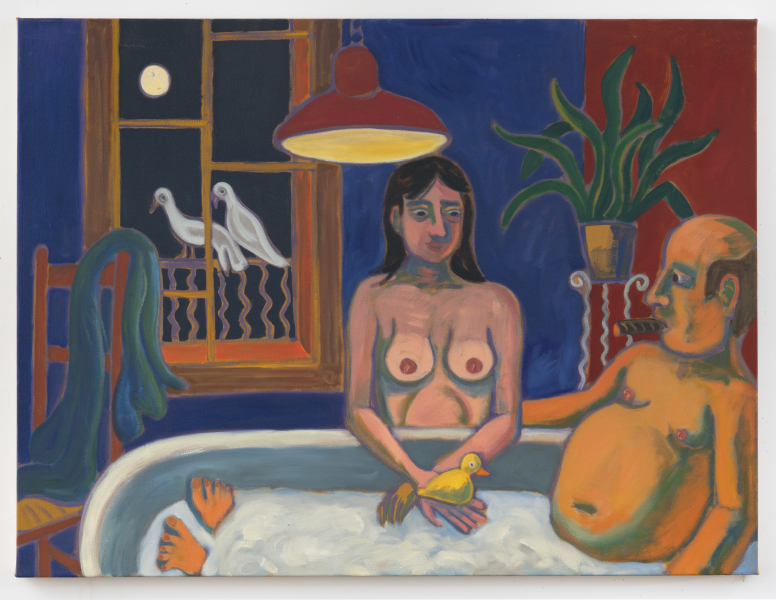 Man in Bathtub (with Rubber Duck)