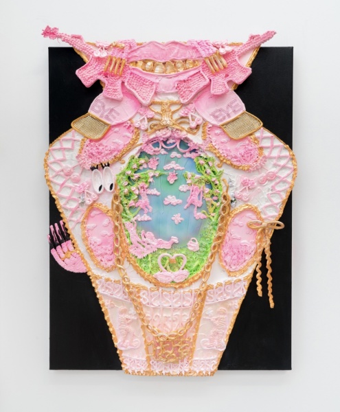 American Urn 3 Here, (After Madame Victoire vases at Château de Versailles)