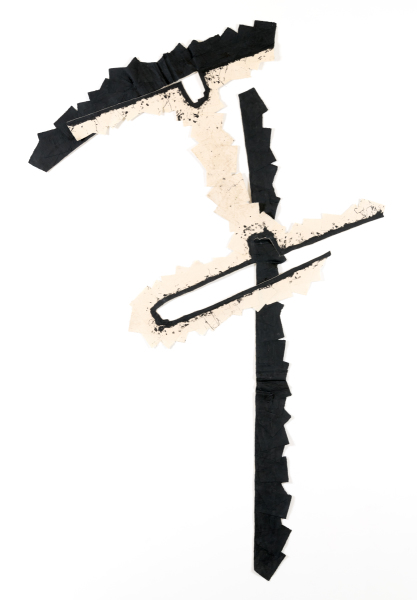 Au Cannet-Rocheville, maison Sampère, cloisons, huisserie, sol