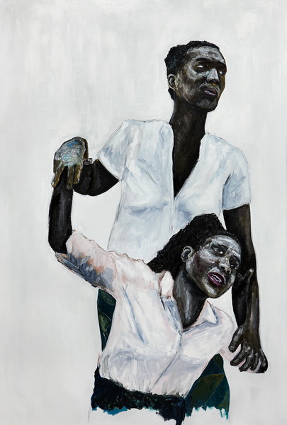 Gacaca, Two Women witnessing during a Trial, Rwand