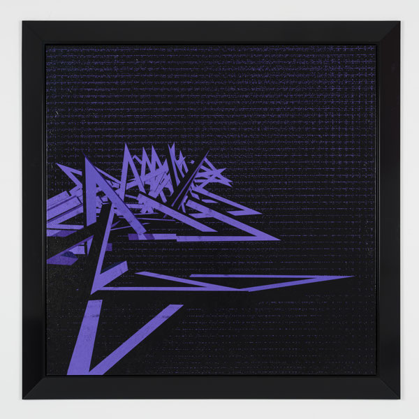 Generative Angles - Purple 1