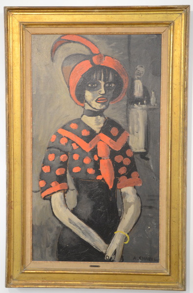 Yvette à la plume rouge