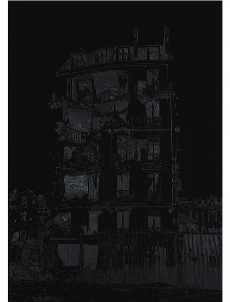 La Commune de Paris, maison à Auteuil, 1871