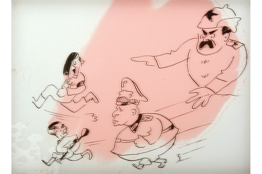 Etude pour L'avancée Russe, Momo 1945