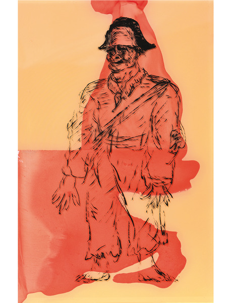 Etude pour Personnage du Valais suisse, XIXème siè