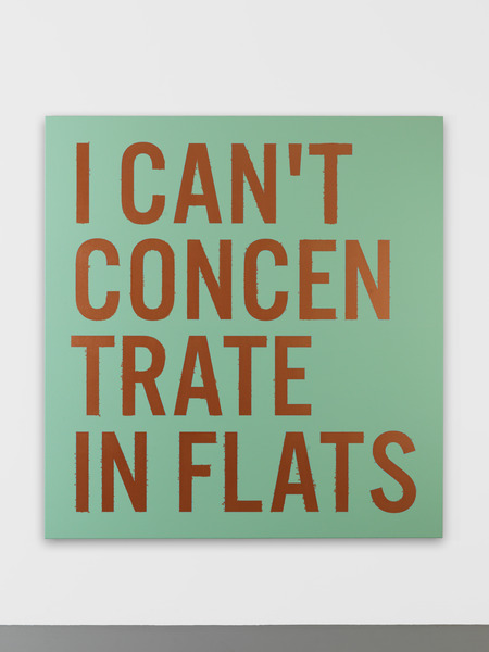 I CAN’T CONCENTRATE IN FLATS