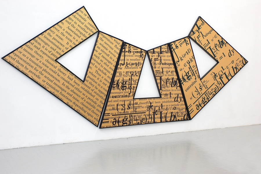 Gold Triptych with Two Saturations