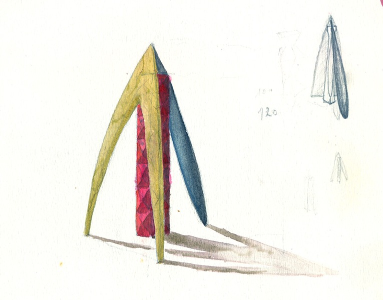 Aquarelle (étude 6)