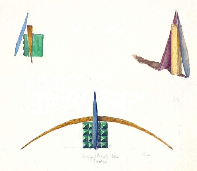 Aquarelle (étude 8)