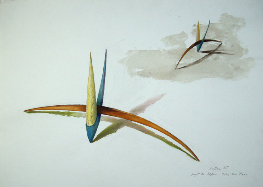 Aquarelle (étude 1)