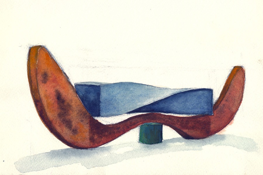 Aquarelle (étude 1)