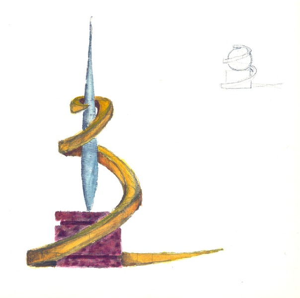 Aquarelle (étude 1)