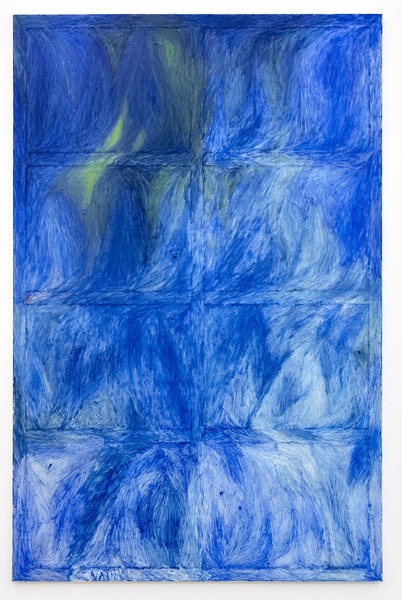 Untitled (Blue and Green Stars)