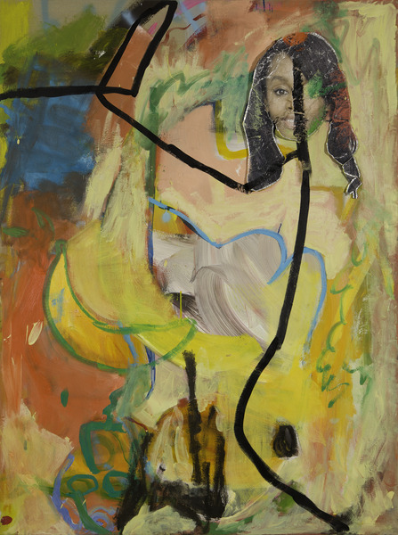 CONDOLEEZZA AND GEORGES TAKE MANHATTAN DYPTICH 1/2