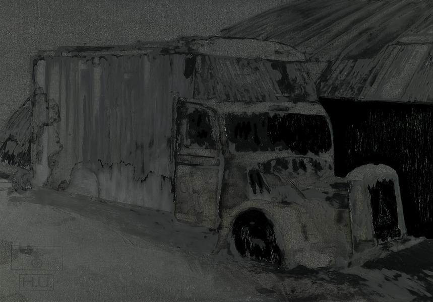 Camion à gaz utilisé par les Einsatzgruppen