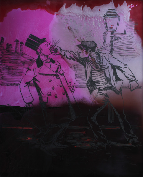 Le coup de poing, (anonyme)