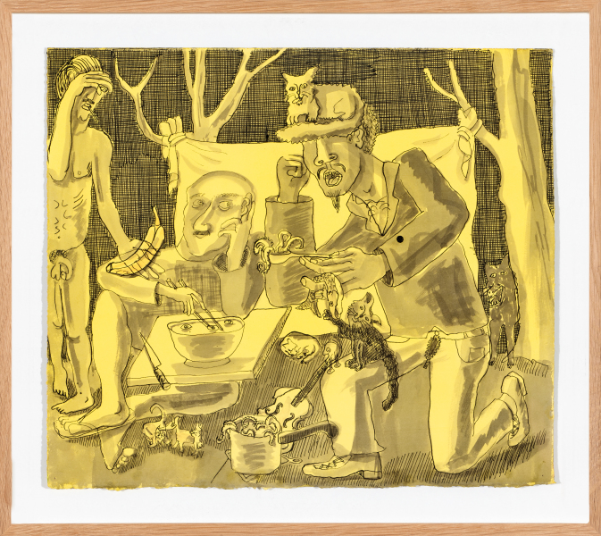 Untitled ( Men Eating Soup )