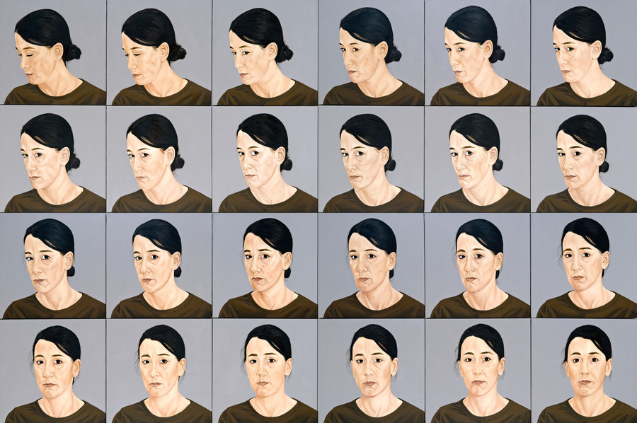 Une seconde de cinéma (Nathalie) Polyptyque