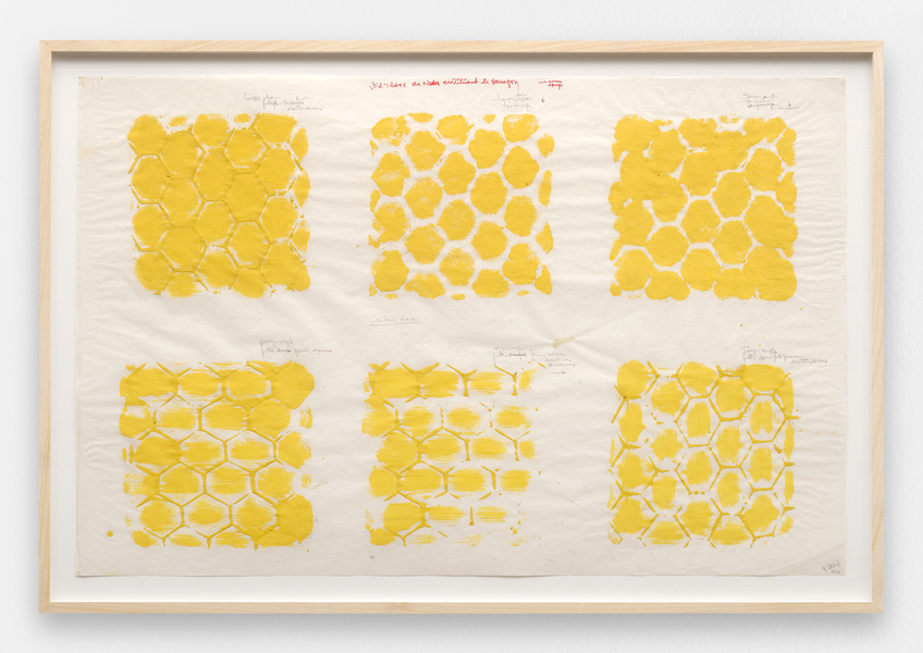 Empreinte de grillage