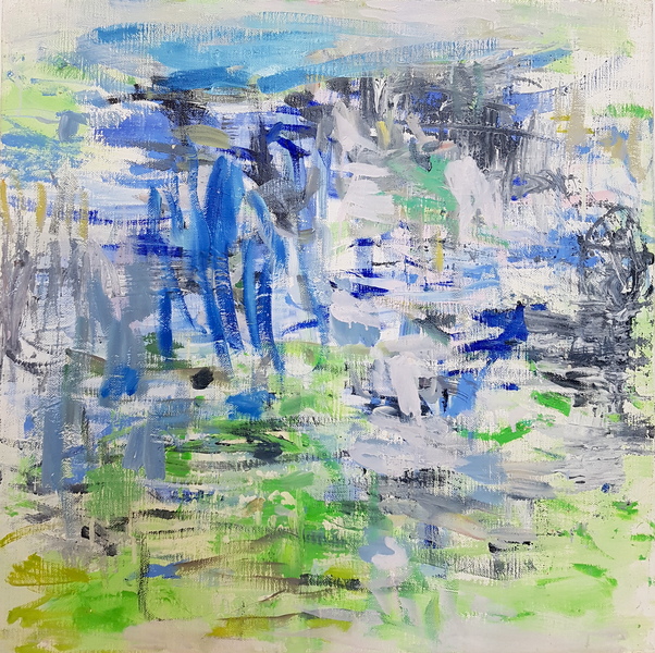 Peinture abstraite traditionnelle