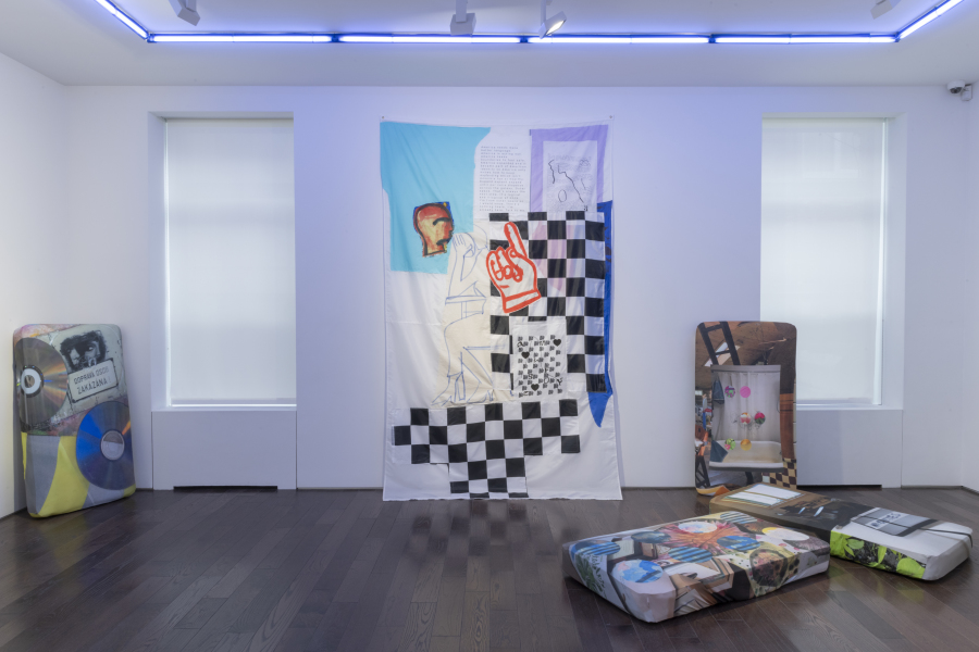 Exhibition View, Sadie Laska & Sara Magenheimer, LuLLabIES, 2021, Ceysson & Bénétière New York 