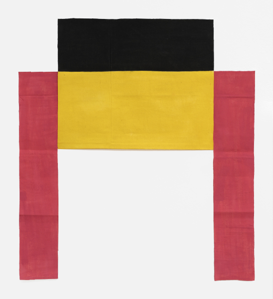 Toile découpée