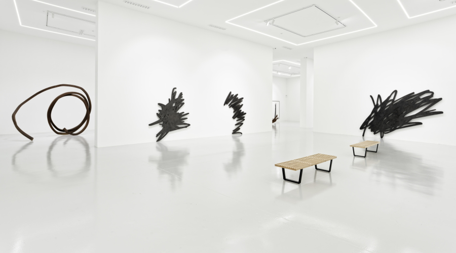 Exhibition view - Bernar Venet - Saint-Etienne - 2021