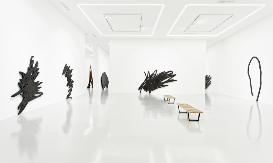 Exhibition view - Bernar Venet - Saint-Etienne - 2021