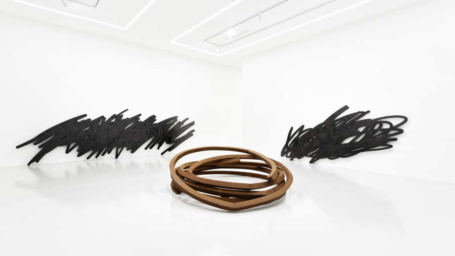 Exhibition view - Bernar Venet - Saint-Etienne - 2021