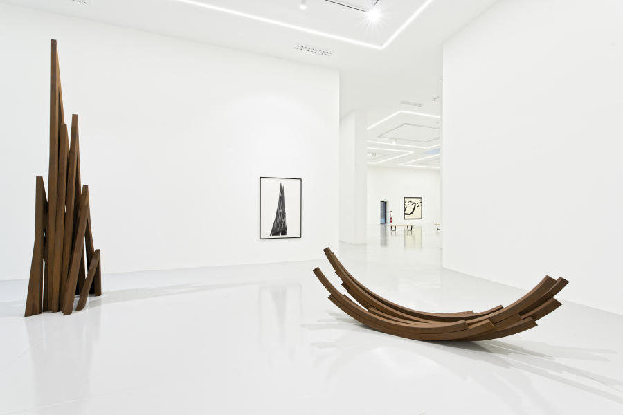 Exhibition view - Bernar Venet - Saint-Etienne - 2021