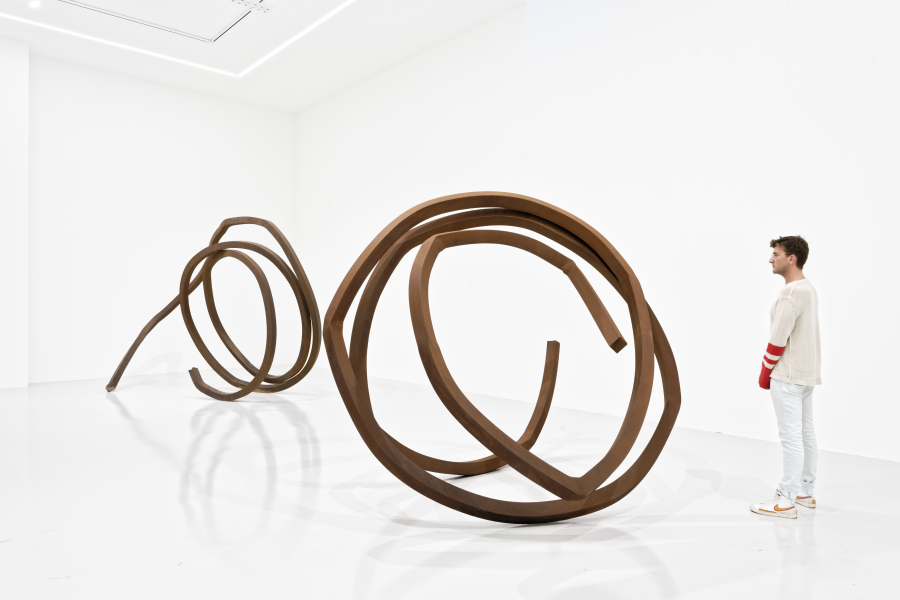 Exhibition view - Bernar Venet - Saint-Etienne - 2021