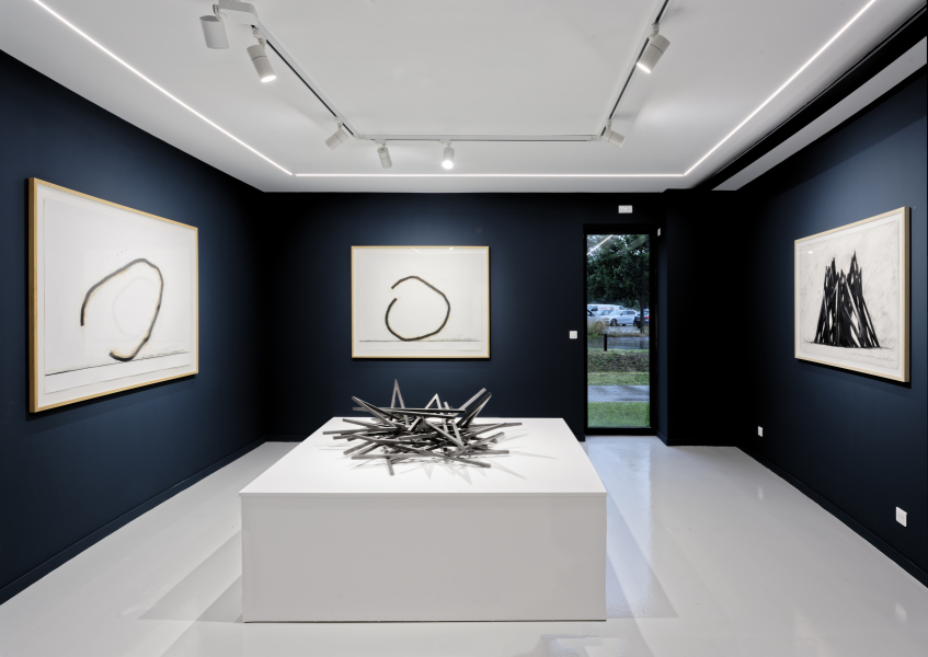 Exhibition view - Bernar Venet - Saint-Etienne - 2021