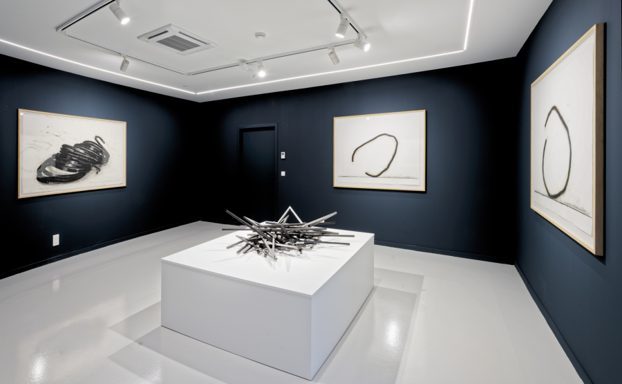 Exhibition view - Bernar Venet - Saint-Etienne - 2021