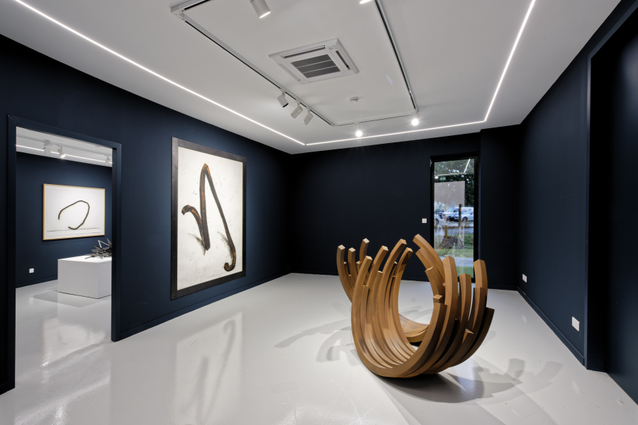 Exhibition view - Bernar Venet - Saint-Etienne - 2021