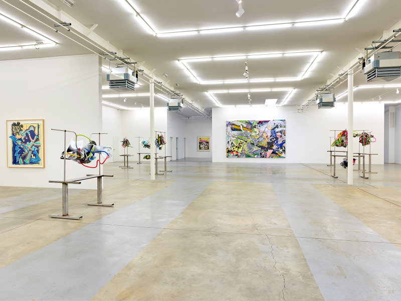 Vue d’exposition Frank Stella Wandhaff 2022 #7