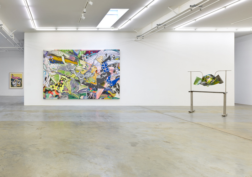 Vue d’exposition Frank Stella Wandhaff 2022 #8