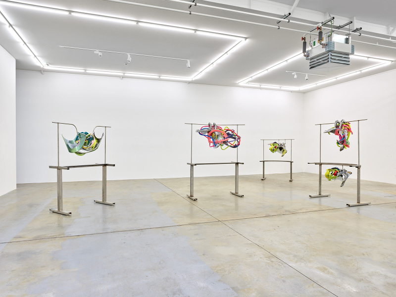 Vue d’exposition Frank Stella Wandhaff 2022 #10