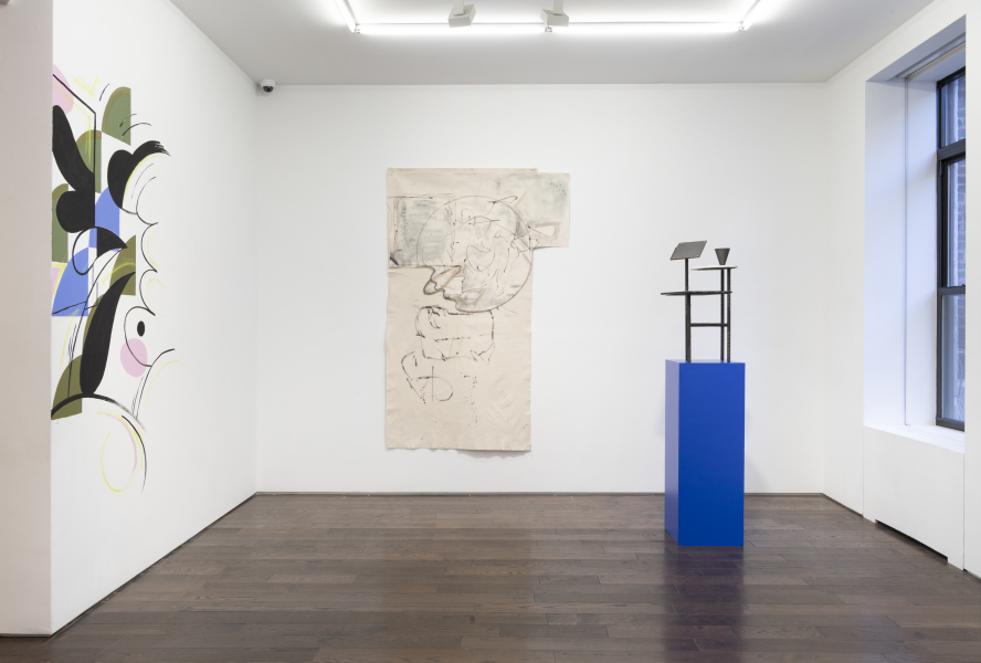 Exhibition View To Lean Into curated by Jesse Willenbring 2022 (1)