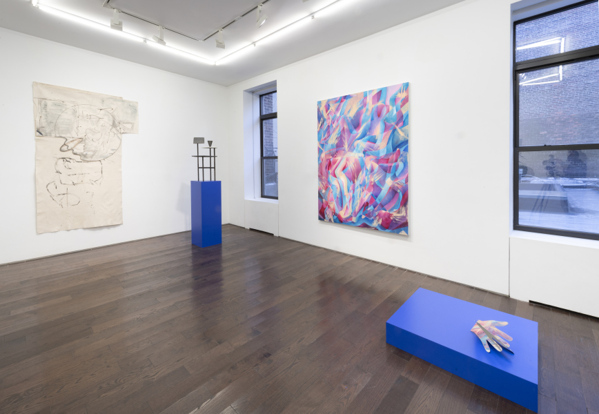 Exhibition View To Lean Into curated by Jesse Willenbring 2022 (2)