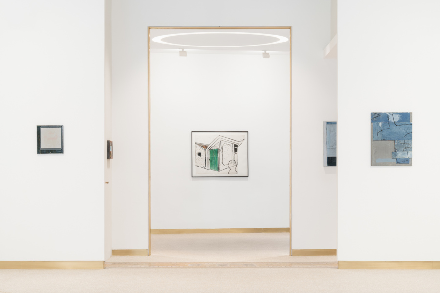 Vue d'exposition terre Buraglio, ... Ça et là, Lyon 2022