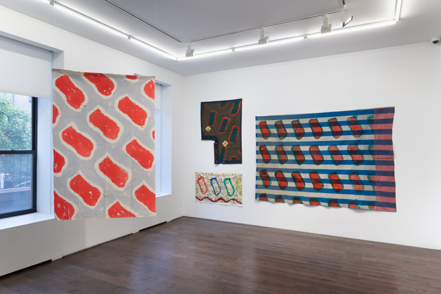 Exhibition-View-Claude-Viallat-2022-Ceysson&Bénétière-New-York-©AdamReich (9)