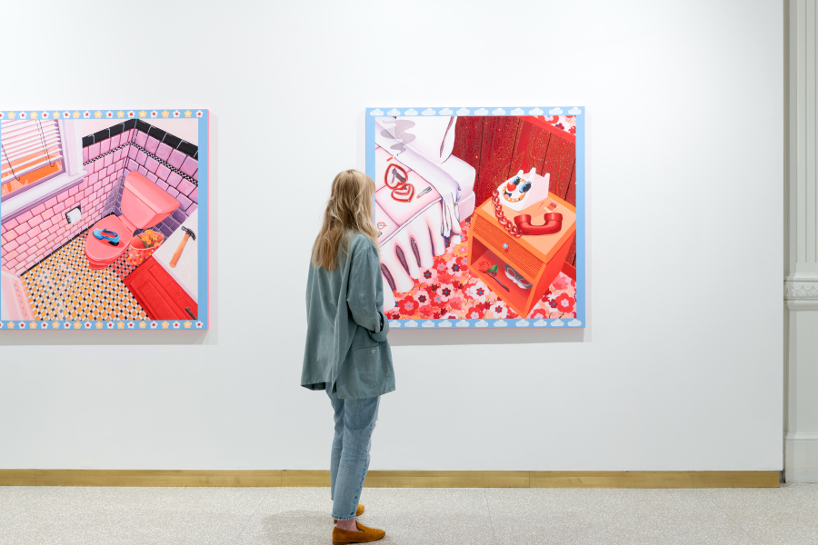 Exhibition view - Rachael Taravechia - 2023 - Lyon