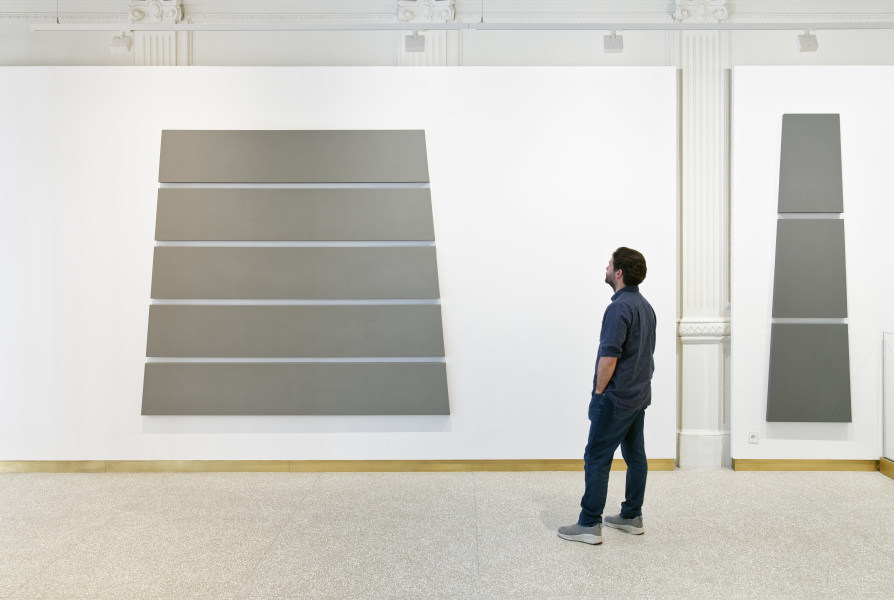 Exhibition view Alan Charlton Lyon 2023