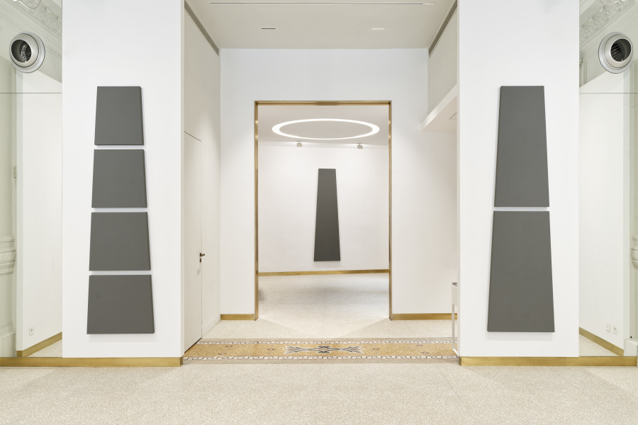 Exhibition view Alan Charlton Lyon 2023