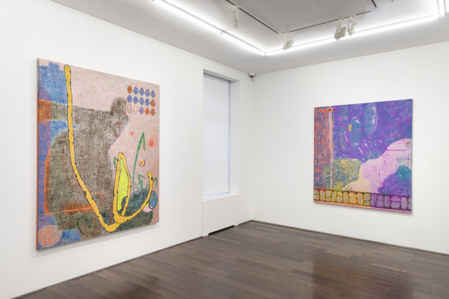 Exhibition View Nicolas Momein Clumps and Bumps New York 2023 (3)