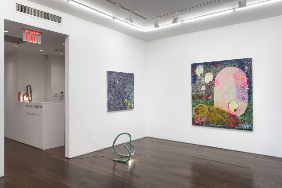 Exhibition View Nicolas Momein Clumps and Bumps New York 2023 (5)